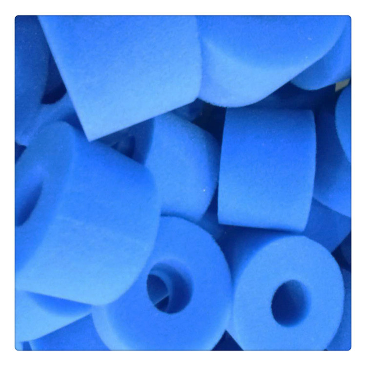 批发 夏季泳池杂质滤水海绵圆柱 空心清洁滤杂质泡棉管