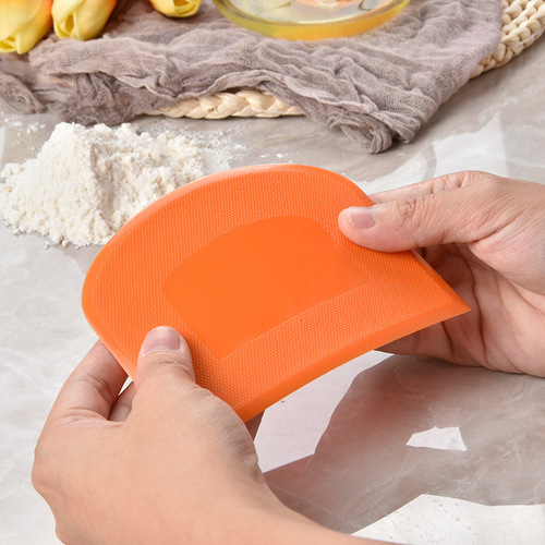 3044 cake scraper tool plastic rice roll cream panel hanging water board scraper household kitchen noodle cutter