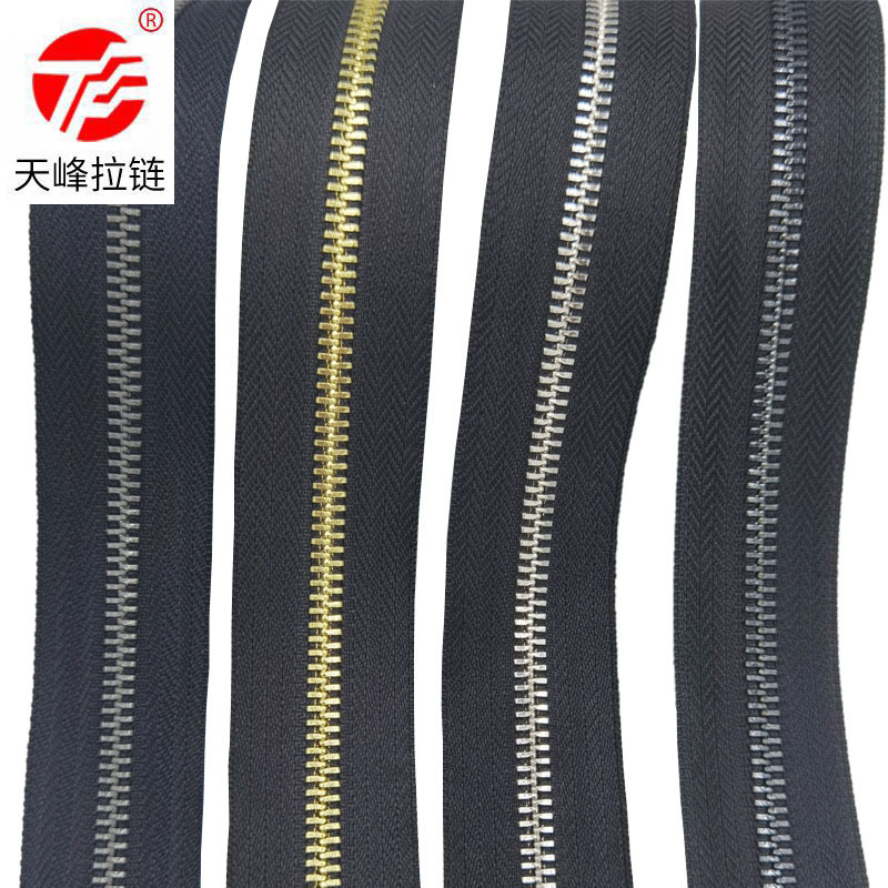 拉链批发5号金属拉链开尾拉链卫衣拉链单开尾镀金镀银彩色拉链|undefined