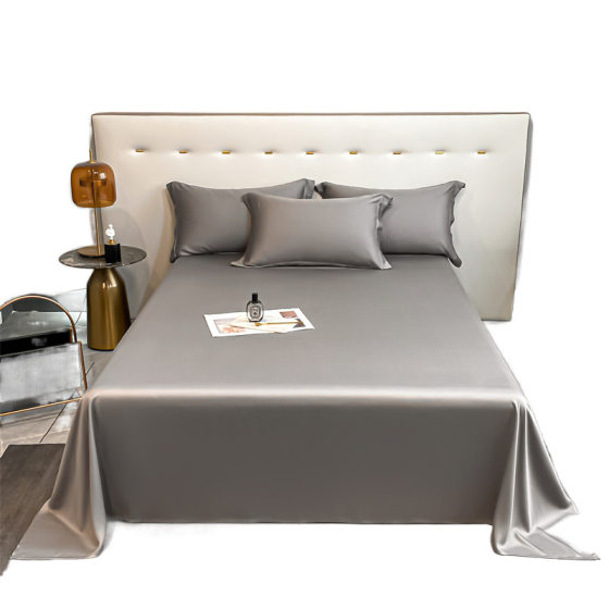 100 long-staple cotton sheets pure cotton class a solid color single mother and baby grade pure cotton high-grade feeling single single double