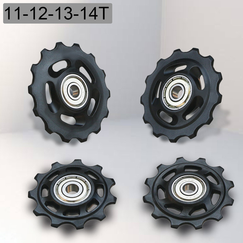 Mountain Bike Bicycle Rear Pull 11t Guide Wheel Road Bike 13t Variable Speed Guide Wheel 12t Tension Wheel 14t Transmission