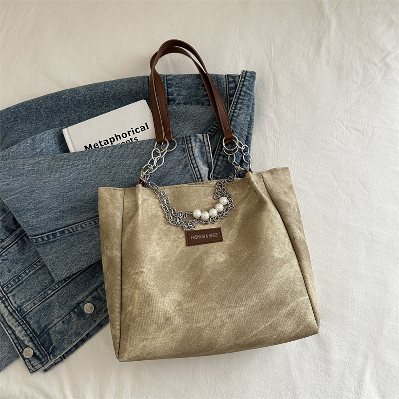 Bolso de mujer 2024 nueva moda versátil bolso de hombro portátil de gran capacidad de alta calidad popular bolso de viaje