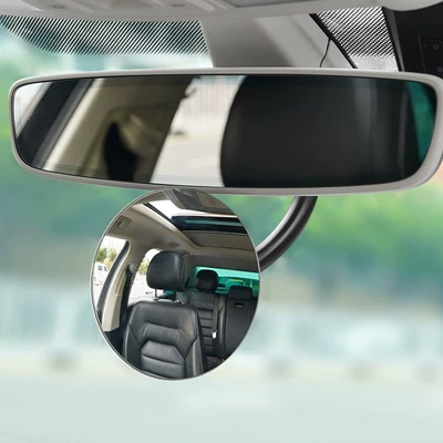 Cup Rearview Mirror, Car Rearview Mirror: Large field of view rear view auxiliary mirror