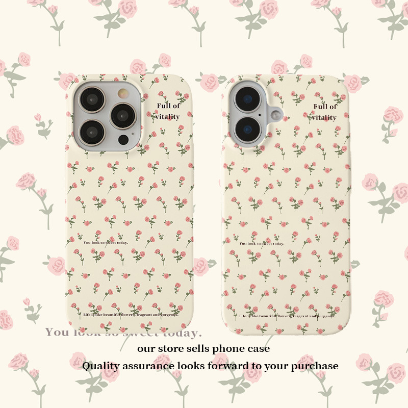 35g Weight iPhone Applicable Brands Phone Cases Classification Feilin Material Ditsy Floral Pattern Modern Style, Pastoral Style Feilin Ditsy Floral Modern Style Pastoral Phone Cases Phone Accessories 4