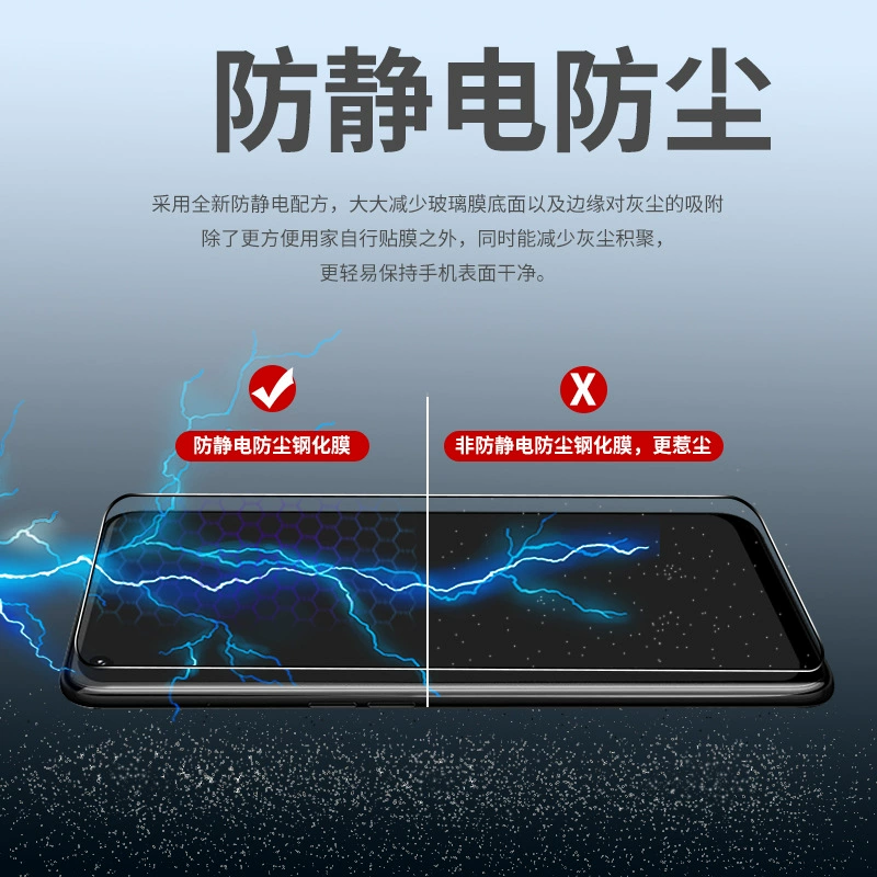 Защита экрана совместима с OPPO A11x, защитная пленка для Reno6.6, A83, R17, защитная пленка из стали