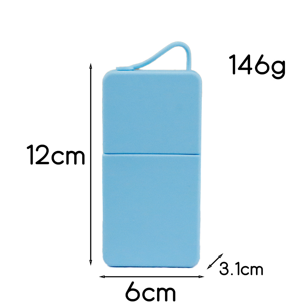 Transfronterizo nueva silicona compresa de hielo instrumento de belleza bandeja de hielo de silicona ojo comprimir cuidado de la piel refrigeración masaje facial rodillo de hielo portátil