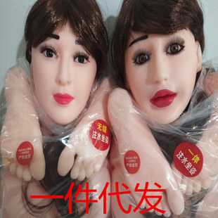 新款充气娃娃男用仿真人一体式半实体充气娃娃硅胶实体胸部仿真人-阿里巴巴