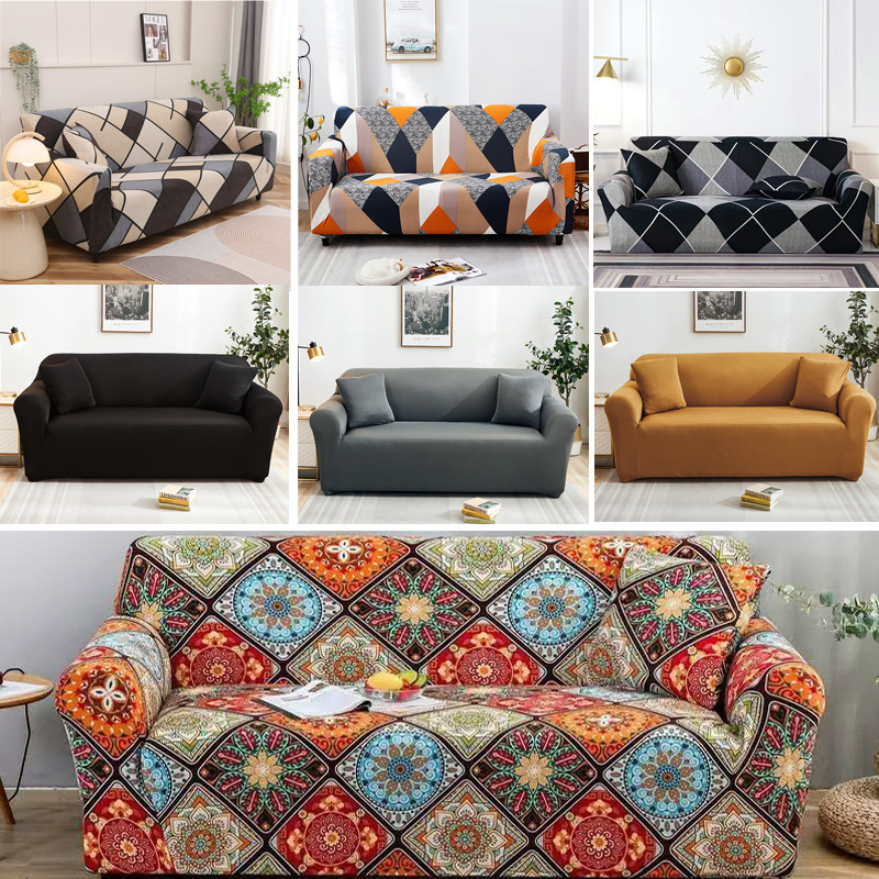 Cross-Border Supply All-Inclusive Elastic Sofa Cover Sofa Cover Non-Slip Tight Elastic All-In-One Sofa Towel