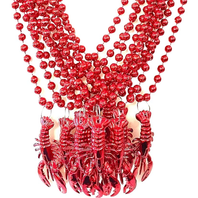 Mardi gras карнавальное колье омара