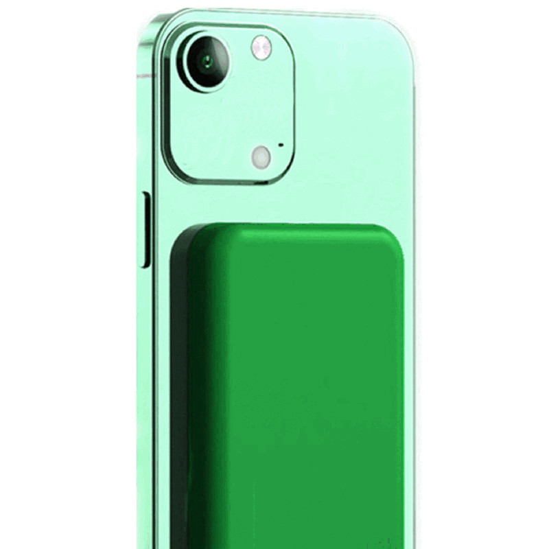 Magnetische kabellose Powerbank mit großer Kapazität - Mobile Stromversorgung 5000mAh, kompakt, Schnellladung, Powerbank mit Logo-Druck