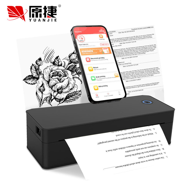 A4 Thermal Printer for Home Use, Homework, Photos, A4 Portable Mobile Office, Mexico A4 Tattoo Printer