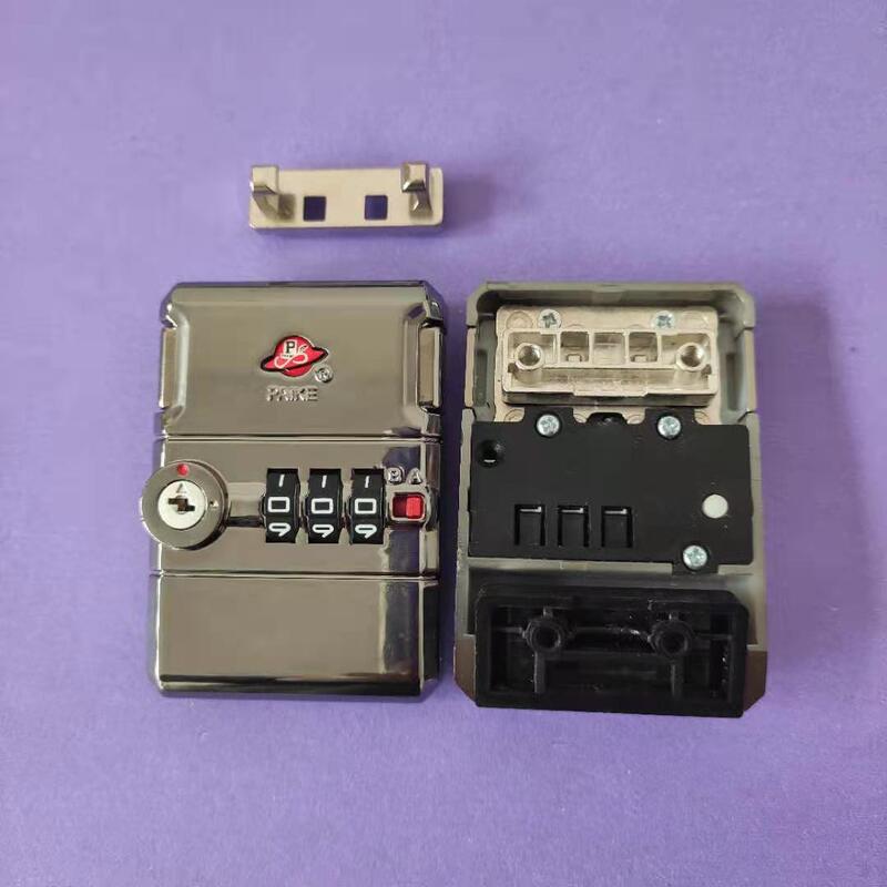 Aluminum frame luggage accessories password lock kangaroo trolley case repair lock parts lock replacement Herbo luggage accessories lock