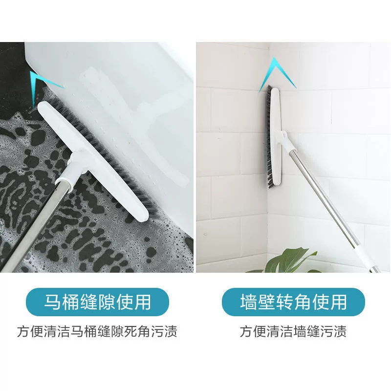 长柄缝隙刷地板刷夹缝无死角去污硬毛刷浴室厨房家用地刷清洁工具