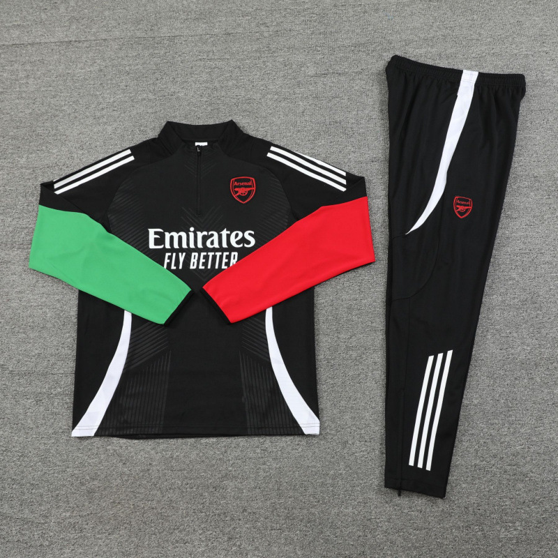 Jugadores fanáticos trajes de entrenamiento de mangas largas Real Madrid trajes de adultos Barcelona Arsenal camiseta de medio tracción Manchester City Juve image 19