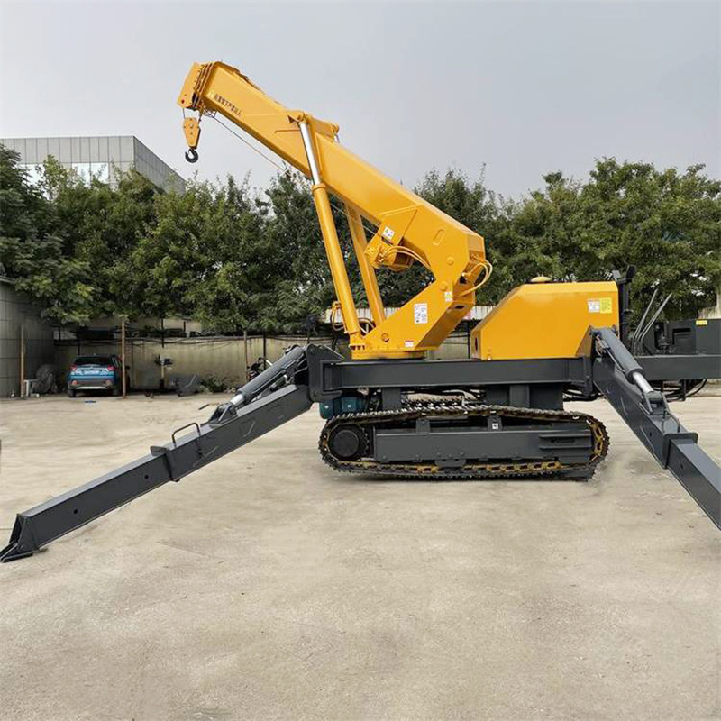 3吨8吨微型履带蜘蛛式起重机全地形货物搬运室内外吊装厂家供应