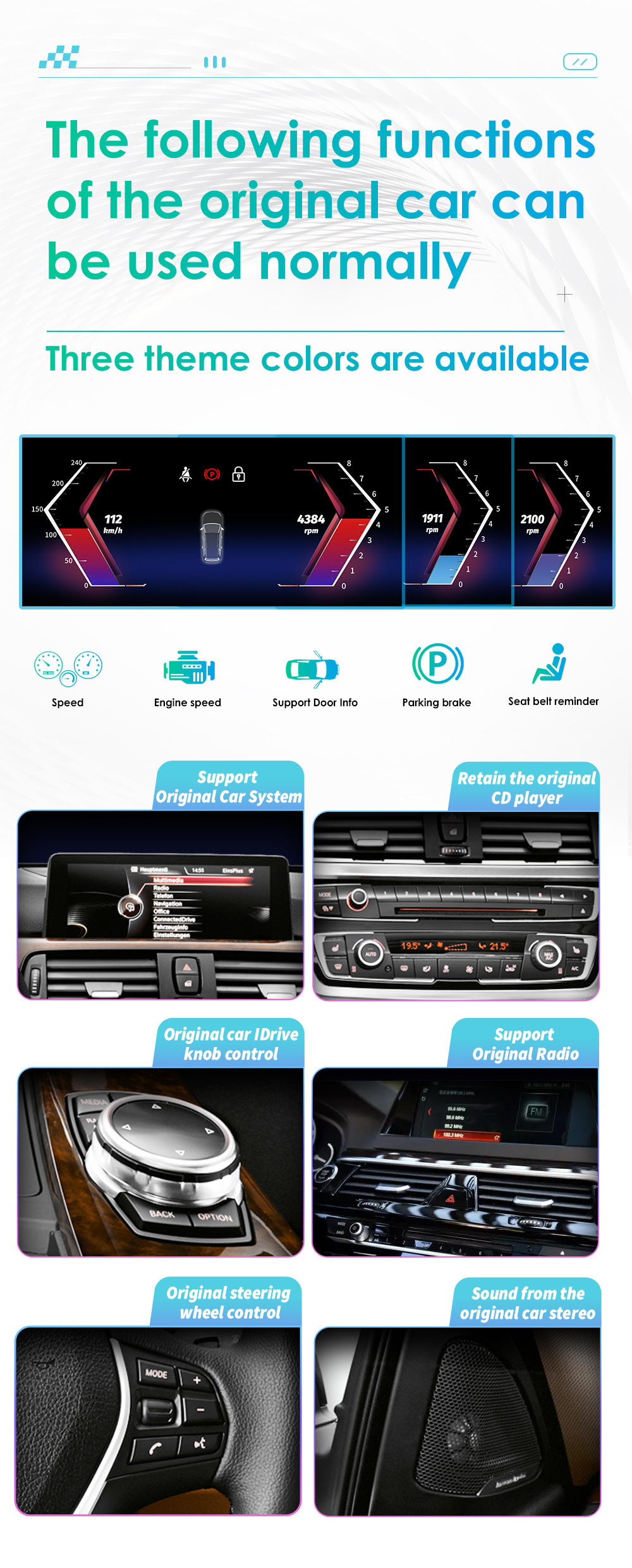 Suitable for 2011-2016 Bmw 1 Series F20 F21 Nbt Car Large Screen Gps Navigation All-In-One Machine