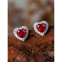 O 15195 Heart zircon jewelry set �����ʯ���������׿羳