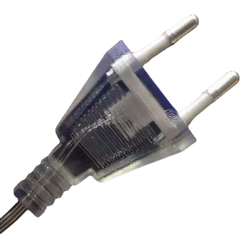 Удлинитель для светодиодных лент стандарта США/ЕС, двухконтактный прозрачный удлинитель для светодиодных лент, аксессуары для освещения