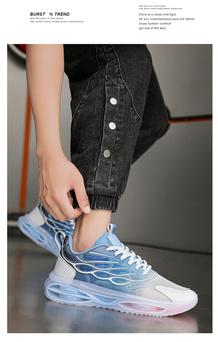 Spring and autumn breathable men's shoes thin net surface trend casual shoes_voghion.com