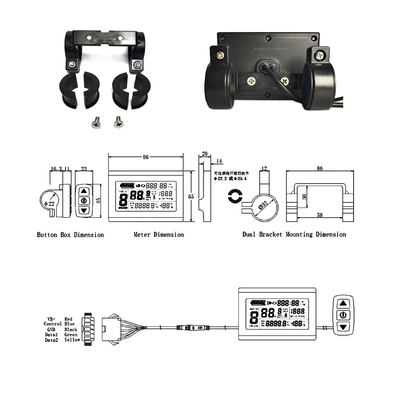 LCD8H display bracket – Other vehicle instruments