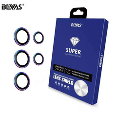 BEVAS Samsung S24 Ultra Corning Glass Phone Camera Lens Cover with Lens Sticker Suitable for S24 PLUS