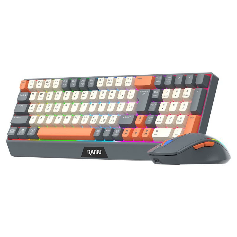 Wireless keyboard charging, mouse, set, laptop for office, R908 model, bluetooth, business version