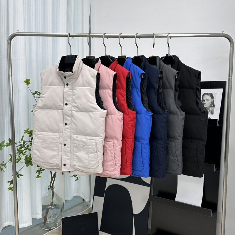 Putian High Version Large Goose down Jacket Men's and Women's Jacket White Duck down Warm Vest 08 Expedition Couple Style Sleeveless Vest