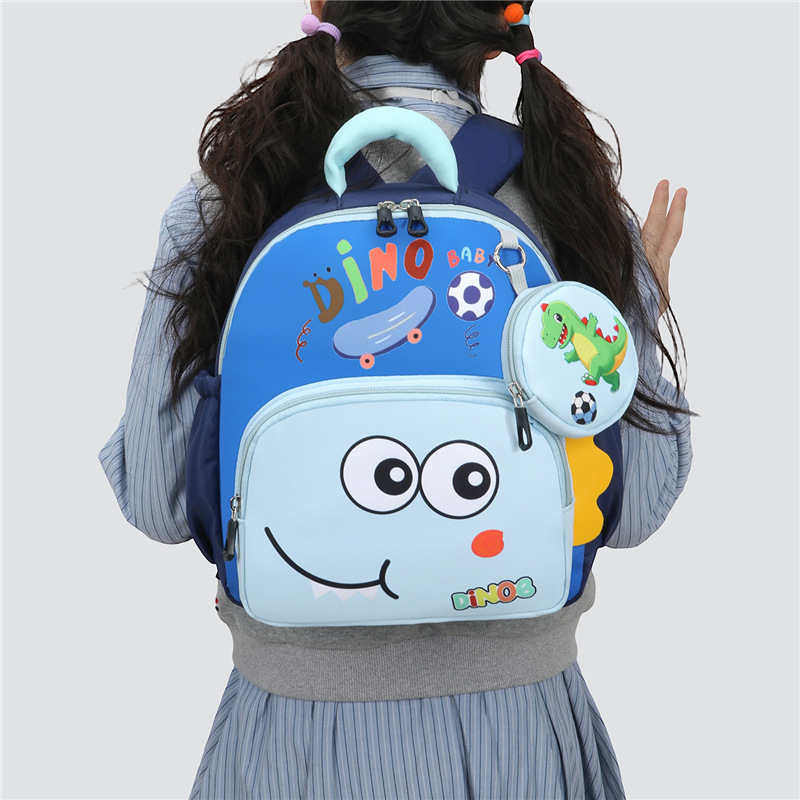 Caricaturas lindas dinosaurios mochila para niños y niñas Mochila infantil para bebés 2026 nueva mochila para niños