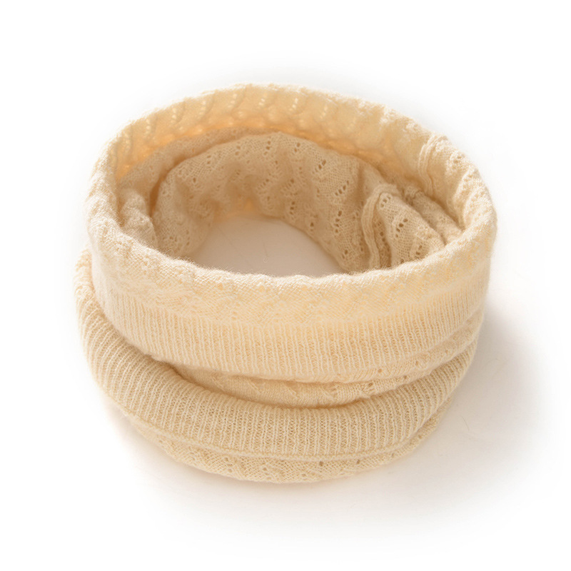 Hollow-Out Cold-Proof and Warm Cashmere Neck Gaiter for Men and Women, Cashmere Neck Warmer, Neck Protector, Pullover Scarf, Solid Color Neck Gaiter, Versatile