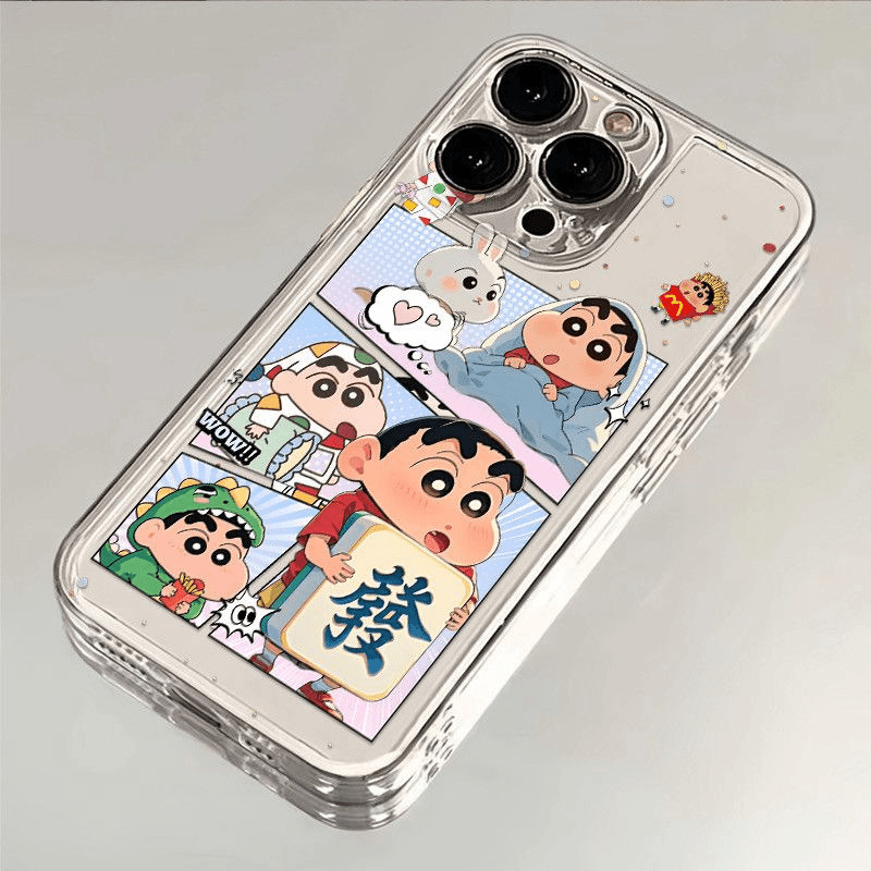 Mahjong Xiaoxin Is Suitable for Apple 16Promax Mobile Phone Case Iphone15 New Apple 14/13/12 Transparent Soft