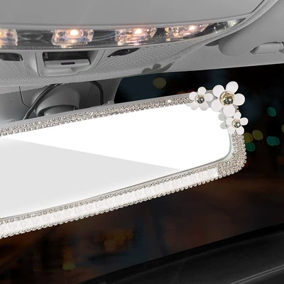 car rearview mirror diamond small – Sun visor rearview mirror
