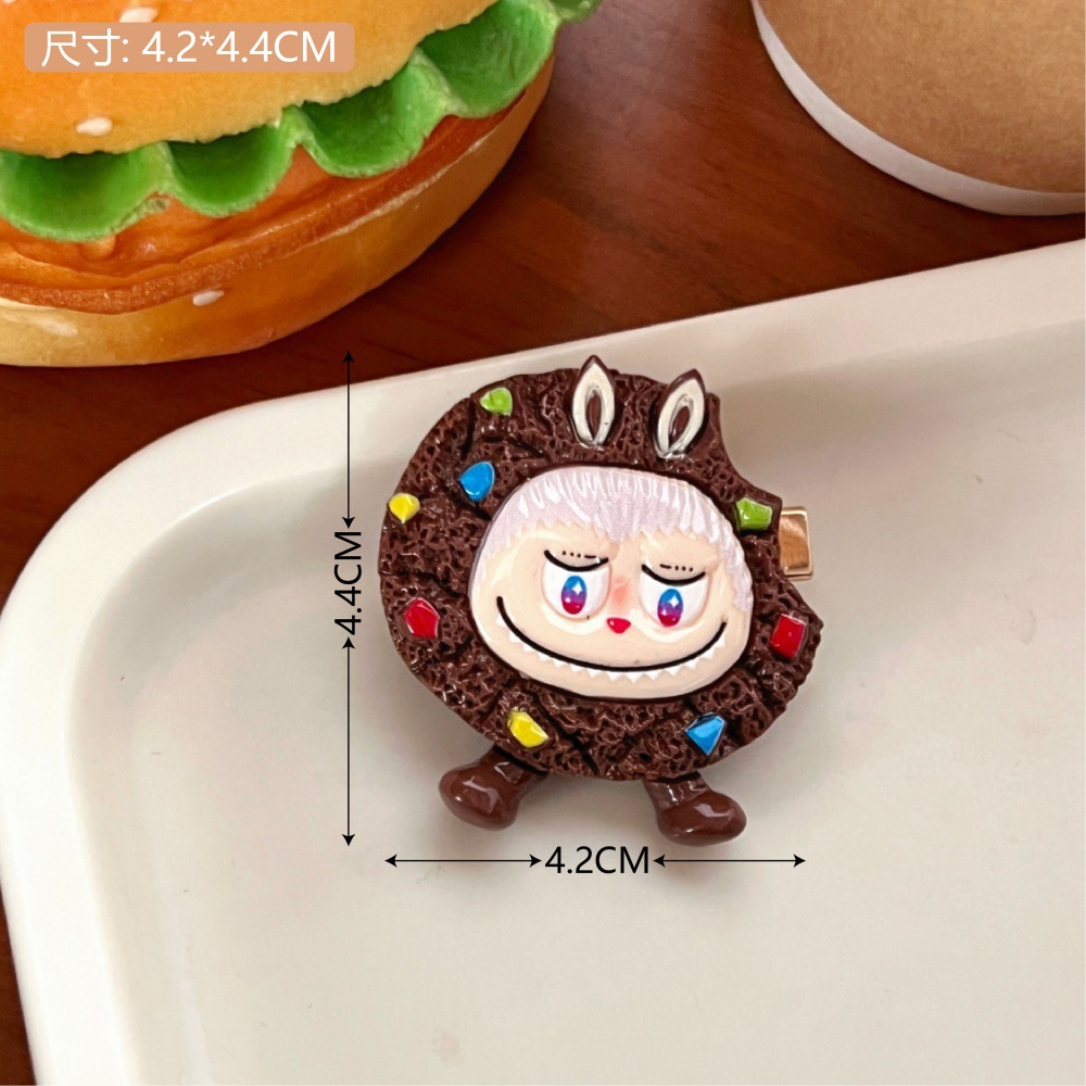 Nuevos clips de cabello creativos para el cabello de la niña de boca de pato, clips de borde de mar, diversión personalidad tocado al por mayor