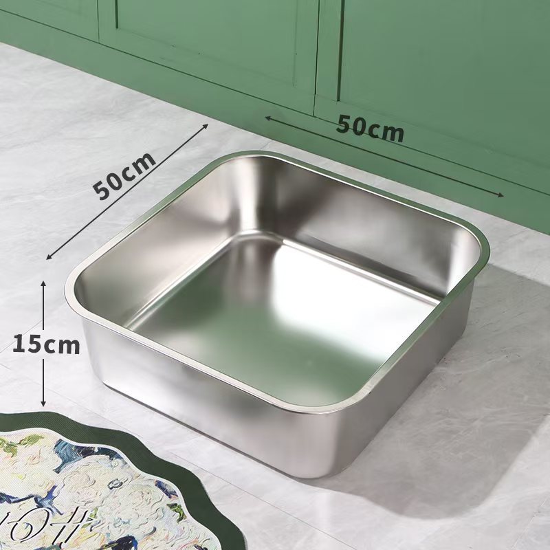 304 정사각형 세면대 50*50*15cm