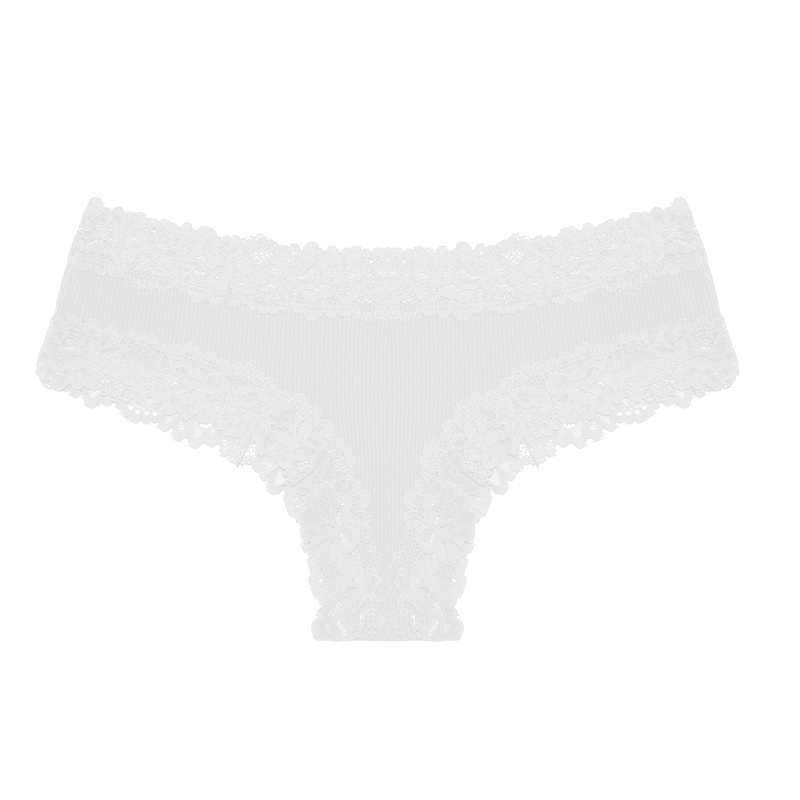 5 ピース/セット女性レースシームレス綿パンティーセクシーなブラジリアン P|undefined