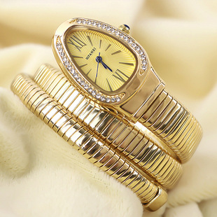BIFANXI Cross-border Snake Watch Ladies Niche Bracelet Watch Creative Quartz Watch Personalized Bracelet Watch Wholesale
