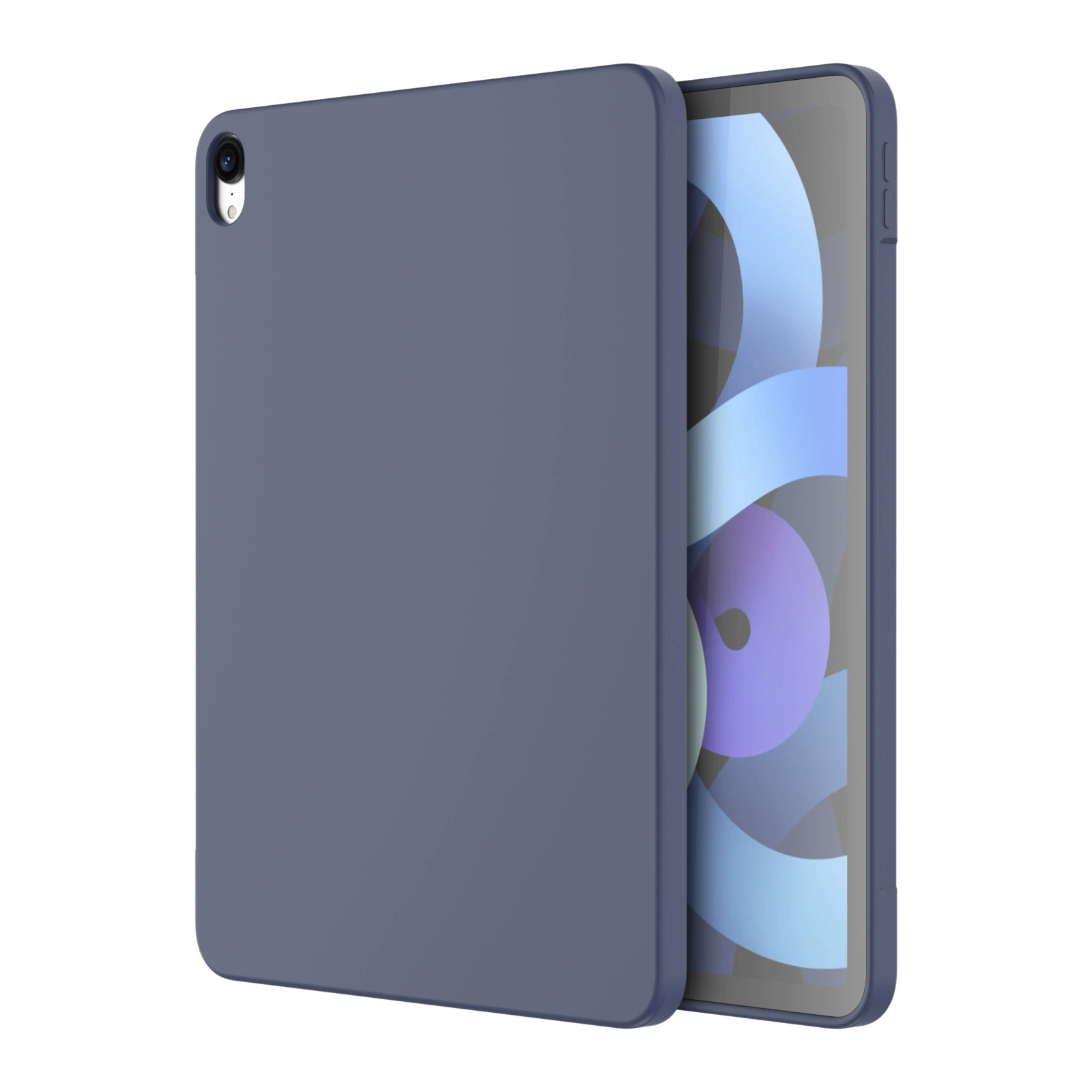Подходящий защитный чехол из жидкого силикона PRO11 для iPad 2022 IPAD10 всесторонний AIR54 антигиб 12.9 антипадение чехол 10.2