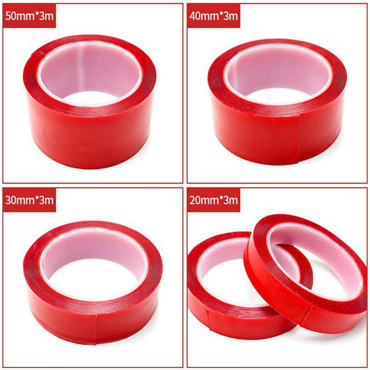 透明亚克力双面胶 灰色亚克力双面胶 黑色亚克力双面胶白色双面胶