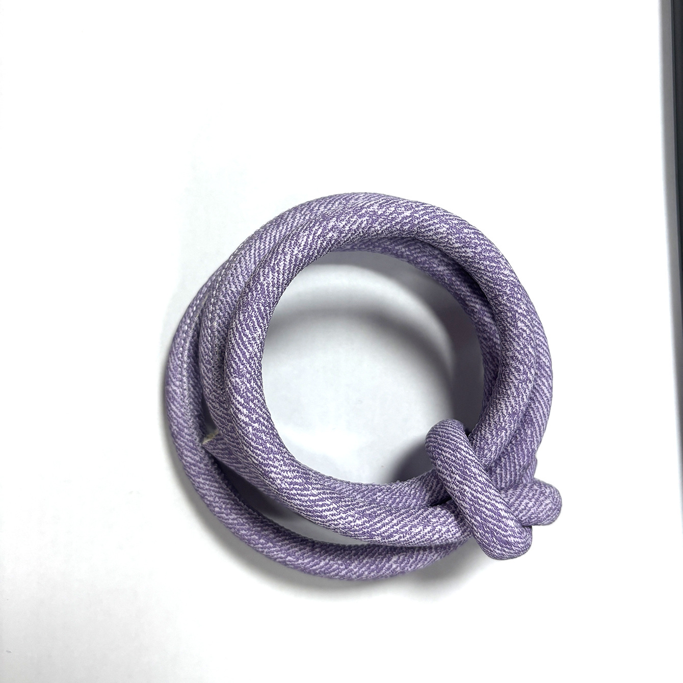 新款包芯车线pu皮绳十字纹缝线圆绳家具箱包带辅料配件腰带diy