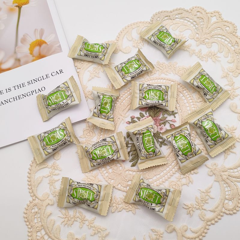 British Pulada Small Lime Candy Mango Flavored Fruit Candy High-End Office Snacks Wedding Candy Hard Candy