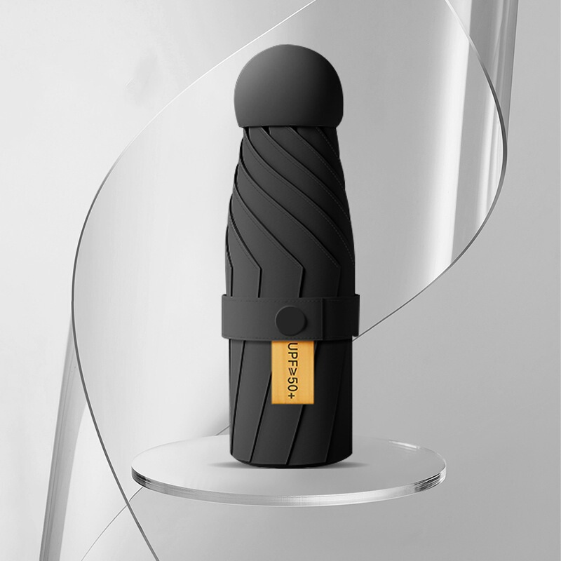 50% off 日傘 日焼け止め UV シェード 女性用 晴雨兼用 超小型 軽量 ポータブル カプセル広告印刷|undefined
