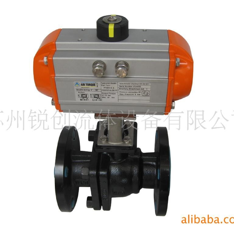 供气动高温法兰球阀，WCB球阀，高温碳钢法兰球阀，蒸汽阀门