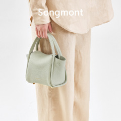 Songmont 元寶バッグ ミニ野菜バスケット デザイナー 夏 ポータブル クロスボディ ミニ携帯電話バッグ