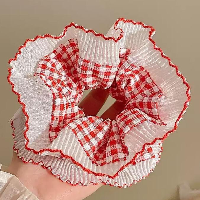 33#붉은 격자 무늬 대장 원