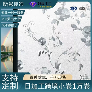 窗贴防偷窥玻璃贴膜透光不透人客厅卧室玻璃贴膜窗户遮阳防晒家用
