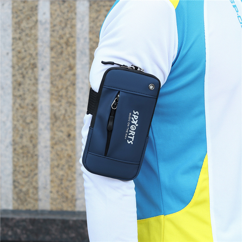 Nueva bolsa de carrera multifuncional simple bolsa de cambio portátil bolsa de teléfono móvil bolsa de brazo de bicicleta deportiva al aire libre