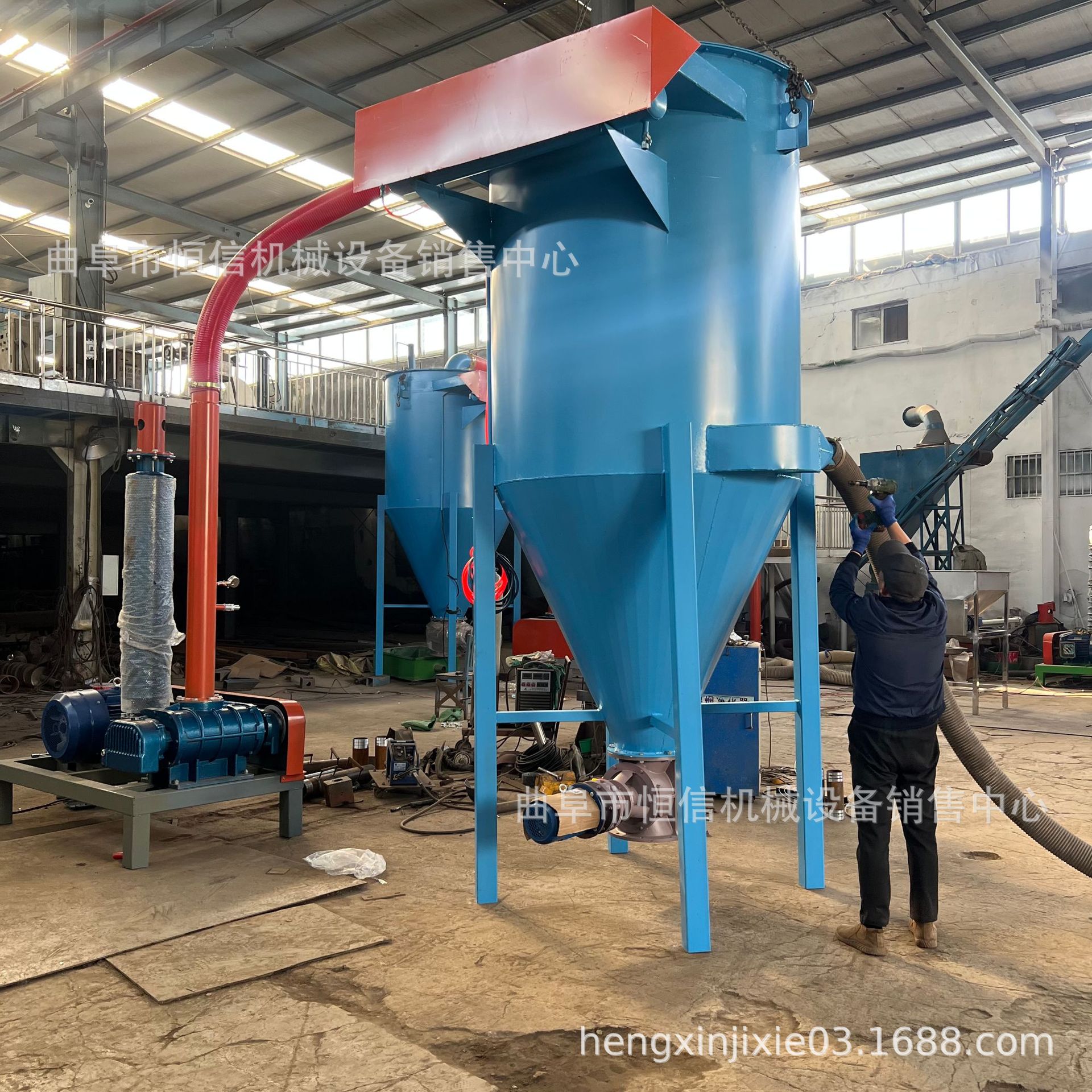 河南125新型氧化锌粉吨包气力吸料机zcjb 装吨包淀粉米粉吸料机