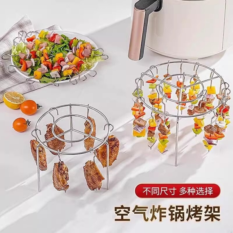 串焼きピングリル304ステンレス空気フライヤーグリル円形縦式24本吊りオーブン|undefined