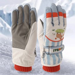 儿童手套玩雪防水冬季男女童加厚保暖防风东北防寒哈尔滨防冻滑雪