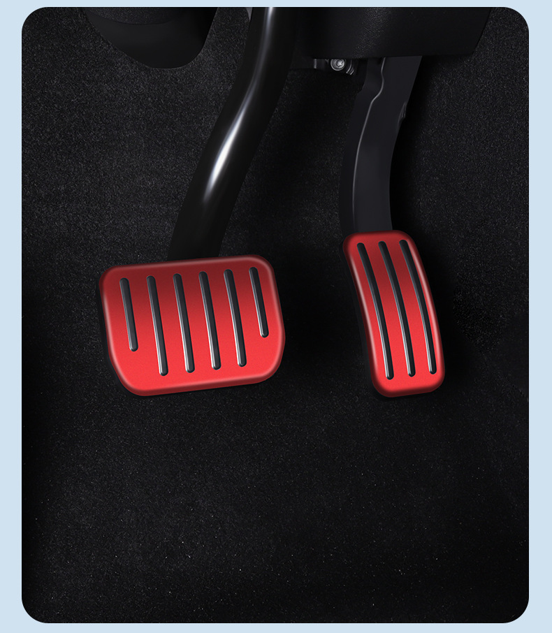 Suitable for the New Model Y/3/Yl Accelerator Pedal, Brake Pedal, Tesla Metal Accelerator Pedal, Foot Pedal Clip