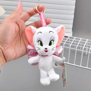 Genuine Cat and Mouse Todo Gallo Plush Pendant Little Cat Doll Doll Backpack Keychain Plush Toy